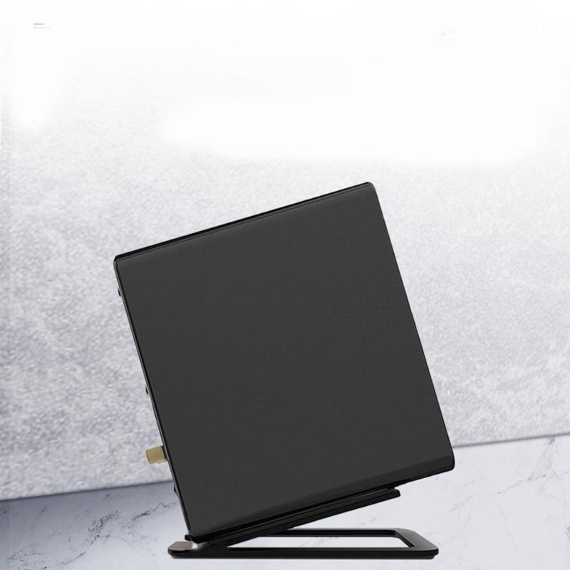 Desktop Speaker Stand Anti Vibration Foam And Metal Frame For Enhances Sound Quality Home Theater Gaming Setups