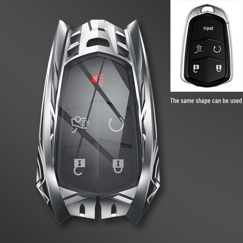 

Защитный сплавной чехол для ключа для Cadillac CT4, CT5, Escalade Transparent Bag