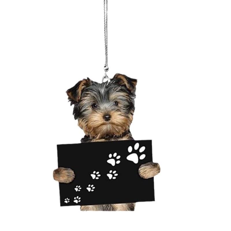 Cute Cat Design Car Hanging Decoration For Home Office And Car Rearview Mirror