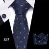 Men's Business Professionals Striped Tie Wedding Suit Accessories Polyester Tie Men