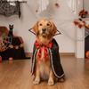 Stehkragen Haustier Fledermaus Umhang Zweifarbig Weich Hund Halloween Umhang Krawattenverschluss Leichtgewicht Katze Zauberer Robe Foto Requisiten
