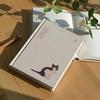 Monolike Journal For Beyond Minhwa Hardcover Lined Black Cat 192 Pages Notebook, - Hardcover, Diary, Academic,
