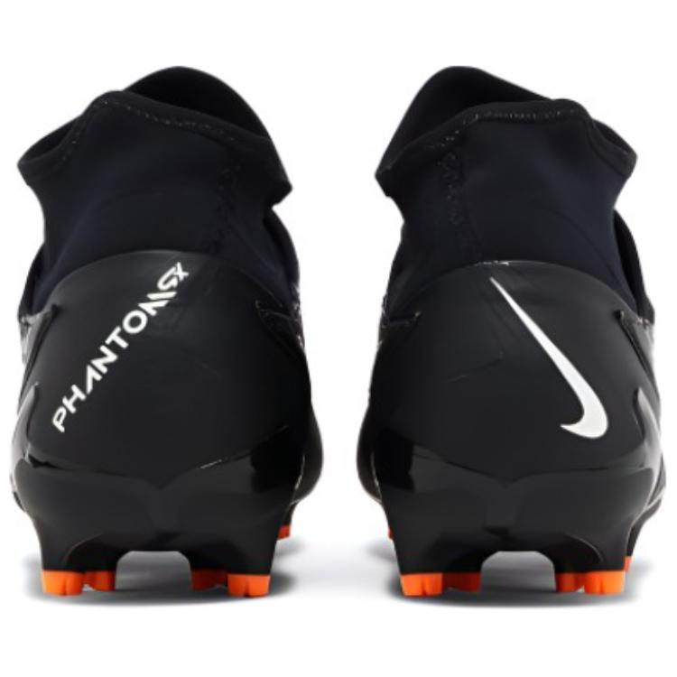 Nike Phantom GX Pro DF FG Shadow Pack Unisex Sneakers Black Dark-Smoke-Grey Total-Orange DD9465-010