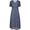 Juzui French Romantic Print V-neck Dress