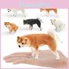 Pvc Realistic Shiba Inu Puppy Figure For Childrens Cognitive Play Animal Decor