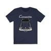 Classic C1 19581960 Retro Muscle Supercar Multicolor Outline TShirt Short Sleeve Casual 100 Cotton ONeck Mens Tshirt