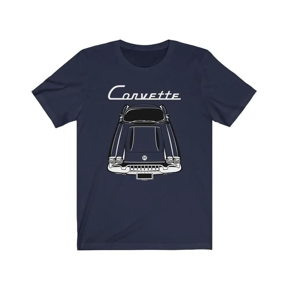 

Classic C1 19581960 Retro Muscle Supercar Multicolor Outline TShirt Short Sleeve Casual 100 Cotton ONeck Mens Tshirt 4XL