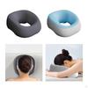 Breathable Memory Foam Pillow, Multi-Purpose Ergonomic Home Massage Headrest for Flights,