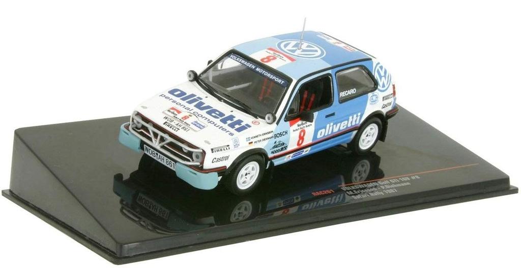 VW Golf GTI 16V 1987 Safari RAC261 ixo/Ixo #8 Ericsson/Diekmann