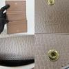 Used GUCCI Bifold Wallet 658610 GG Marmont GG Supreme Canvas/leather Dusting Pink beige By color