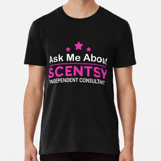 

Ask Me About Scentsy Independent Consultant Stars 4500 S-4XLA T-Shirt Tops Tee M