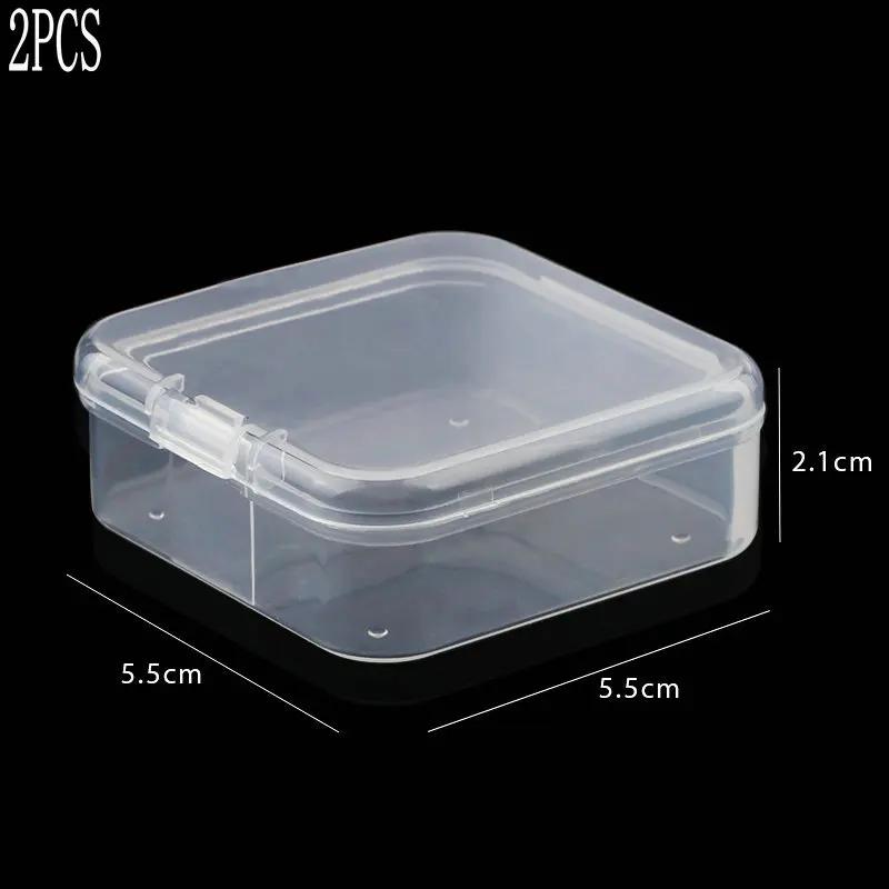 12 Sizes Plastic Storage Jewelry Box Compartment Adjustable Container Earring Box Jewelry Rectangle Box Case for Jewelry Display