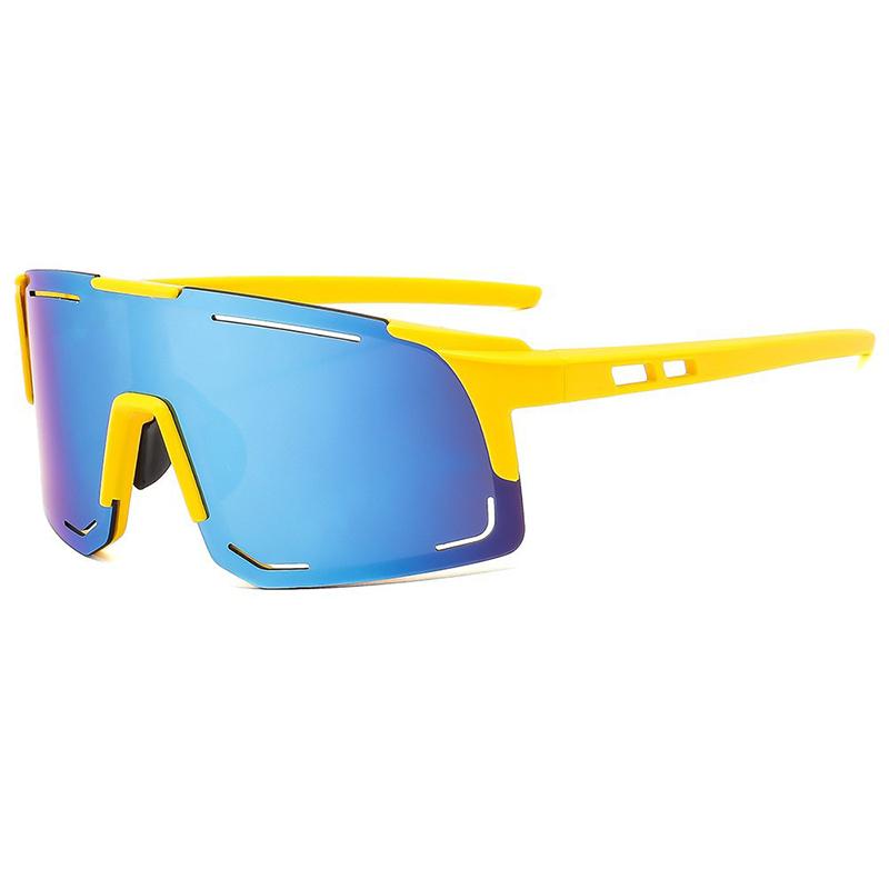 Colorful Sports Sunglasses,Oversized Design And Capable Of Shaping The Face,Suitable For Outdoor Cycling And Wind Protection9840