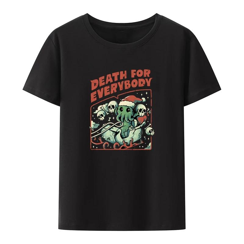 Empty Inside Funny Graphic Tshirts Christmas Festivals Top Tee Anime Shirt Camiseta Hombre Summer T-shirts Man Tops Tees