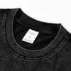 Heavyweight Washed Vintage Graphic Tee Mens Oversized Crew Neck Streetwear Short Sleeve Cotton T-Shirt