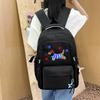 Cartoon-Rucksack mit Kontrastfarbe für Mittelschüler, leichter Schulrucksack, Damenrucksack mit großem Fassungsvermögen