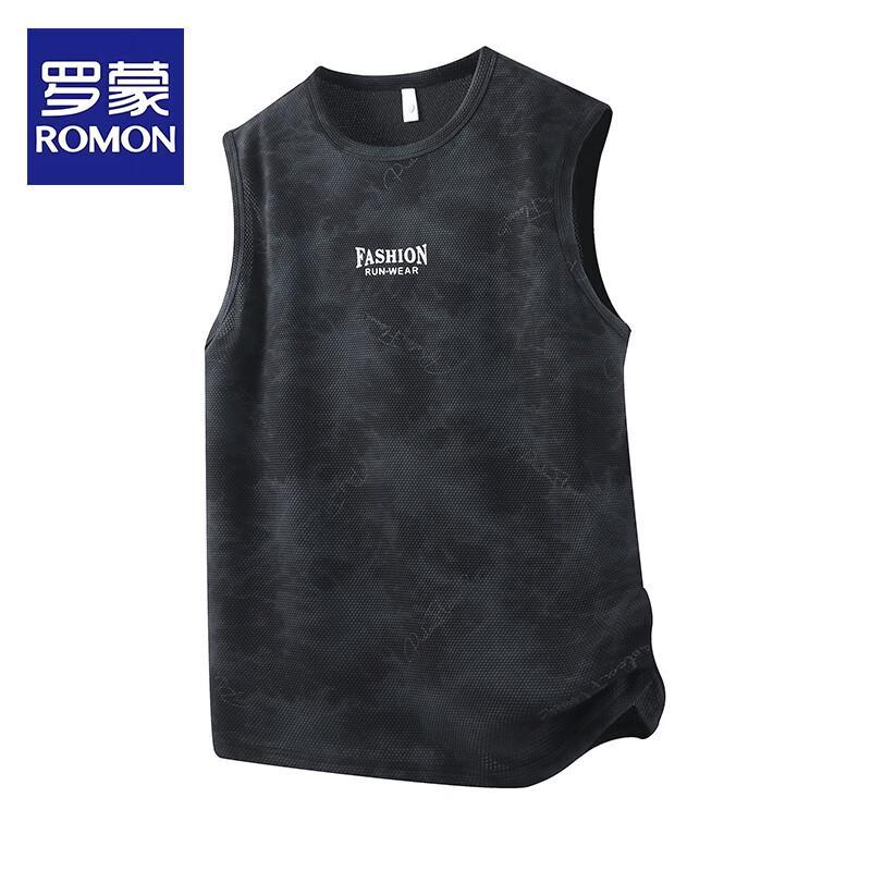 ROMON Men s Summer Quick-Dry Sleeveless T-Shirt 4XL