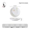 HUAIYI Elegant Minimalist Ceramic Dinnerware