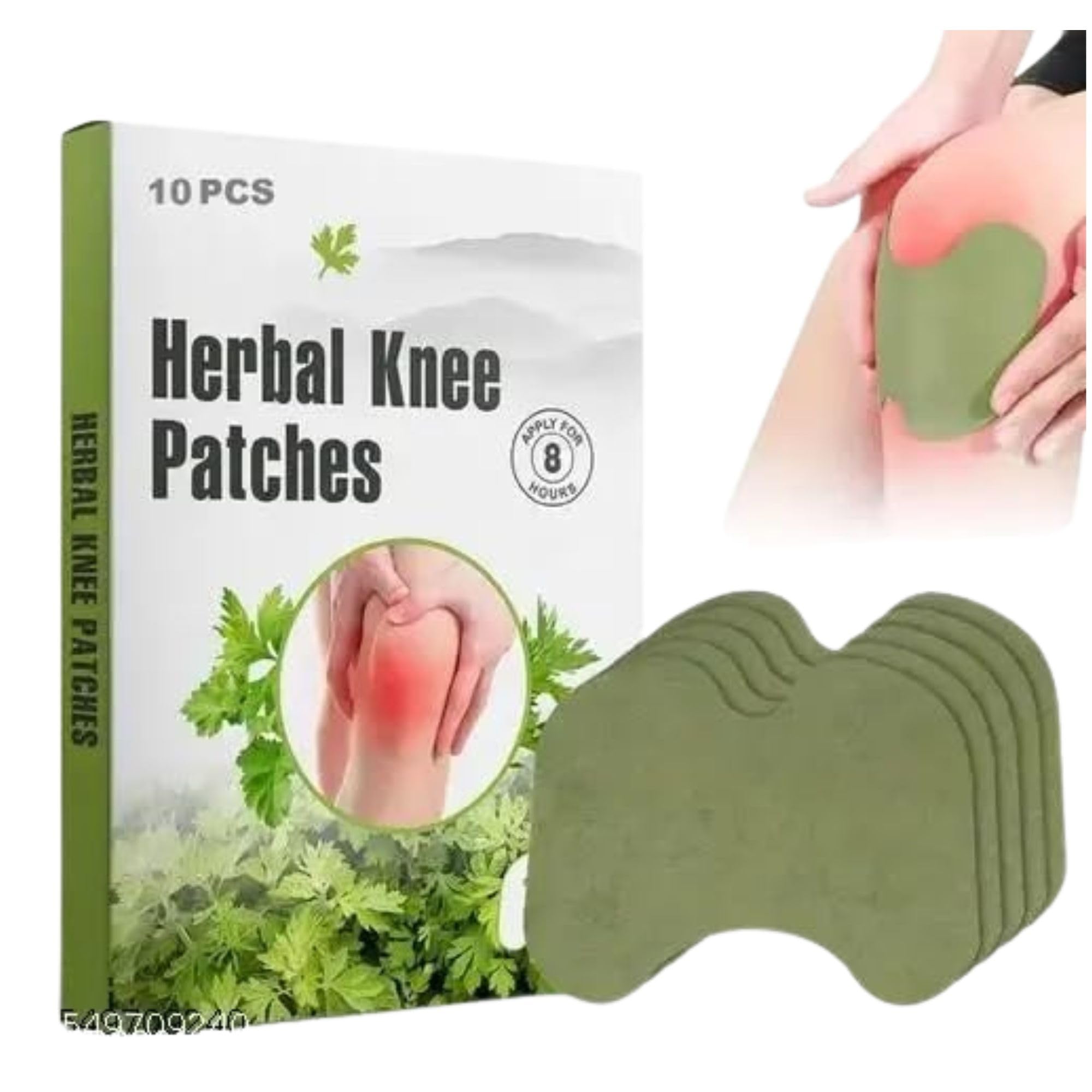 Shrlaxcre Herbal Knee Pain Relief Patches | Instant Relief from Knee Pain | Joint Knee Pain Relief Products Natural Wormwood Extract Patch for Knee