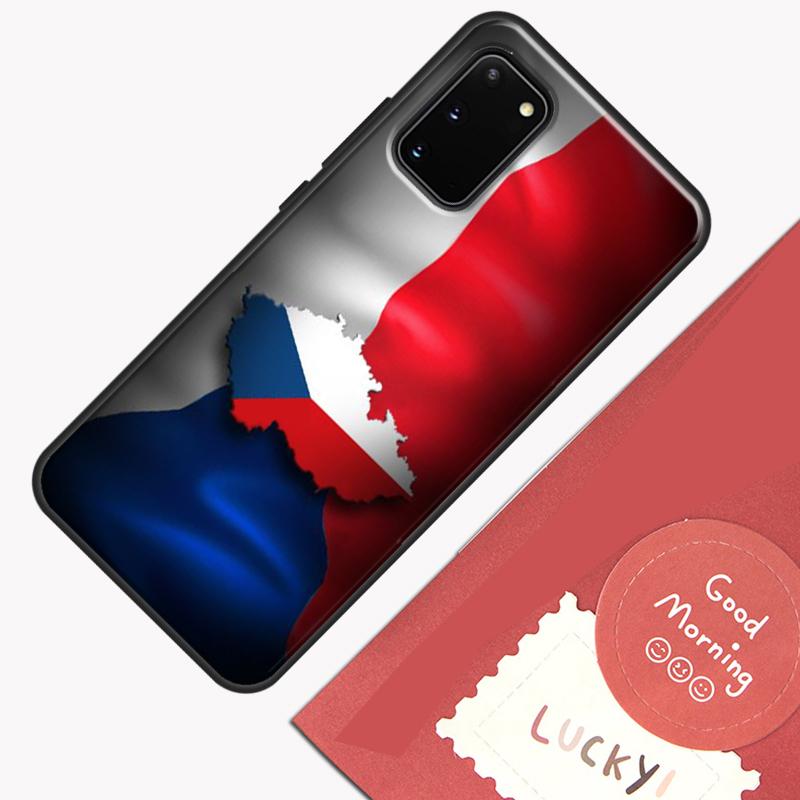 Czech Republic Czech Flag Phone Case For Samsung Galaxy S24 S26 Ultra S20 S21 S22 S23 S25 Plus S10 S25 FE Cover Shell