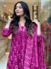 Indian Women Designer Kurta Pant Dupatta Set Dress Bollywood Top Tunic Salwar Suit Kurti