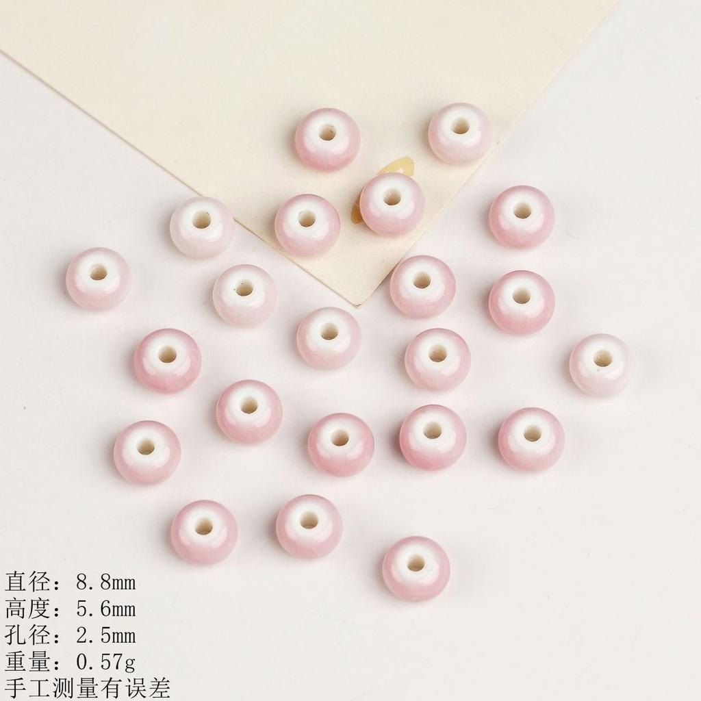 Colorful fruit green abacus beads fresh tire loose beads beaded accessories handmade DIY manufacturer