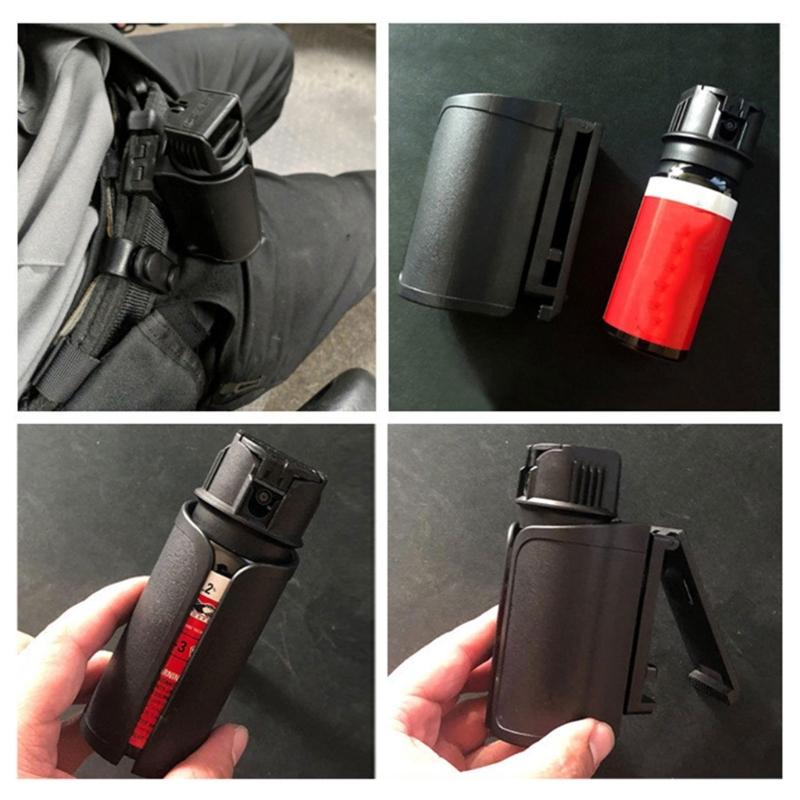 Tactical Flashlight Holder Rotating Baton Holsters Spray Pouch Flashlight Pouch for Duty Belt Adjustable Baton Open Top