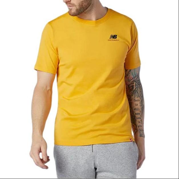 New Balance T Shirt Unisex Yellow MT11592-ASE