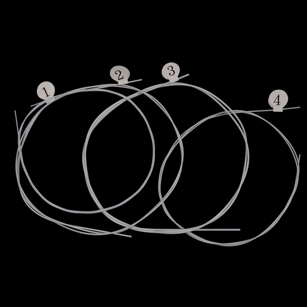 1 Set Nylon Guitar Strings Replacement Classical Guitar Strings  For 21 / 23 / 26-inch Ukulele