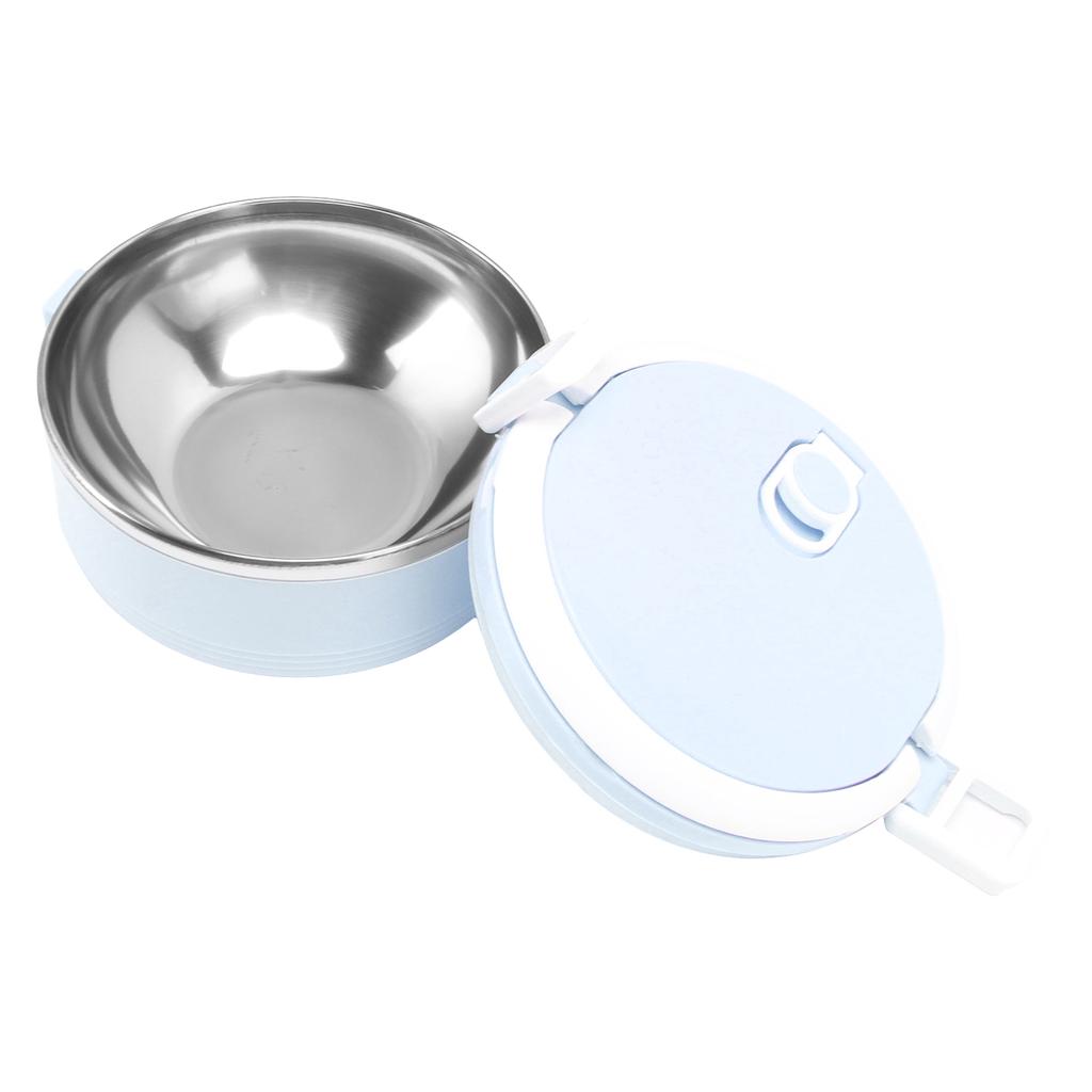 Thermos-Lunchbox Edelstahl Einlagig Tragbar Isolierte Bento-Box mit Sicherheitsverschluss für Kinder Erwachsene