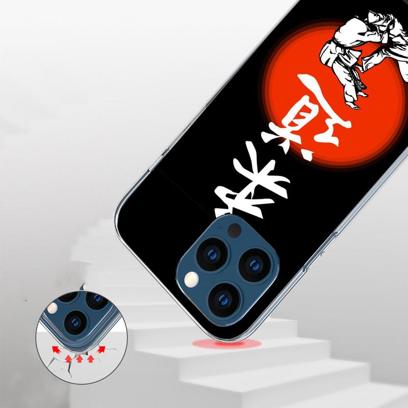 Judo jiu jitsu BJJ Brazilian Phone Case For IPhone 18 17 Air 16 15 Plus 11 14 Pro Max 13 Mini 12 7 8 + SE Pattern Art Customized Co