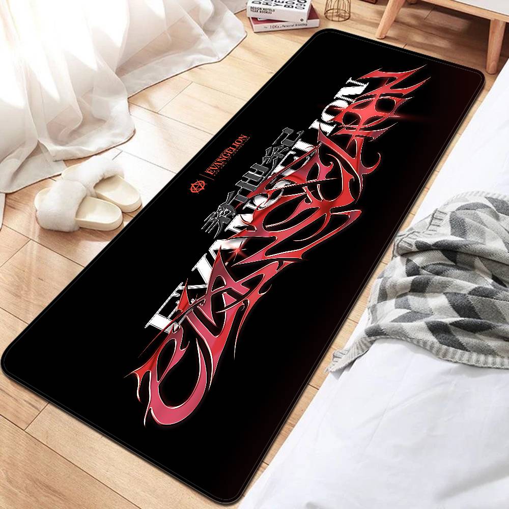 E-Evangelion Game Floor Mat INS Style Soft Bedroom Floor House Laundry Room Mat Anti-skid Household Carpets
