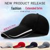 Men's Large Brim Duckbill Cap: Sun Protection Fishing Hat for Spring & Summer