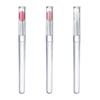 Portable Silicone Lip and Eyeshadow Brush with Dustproof Lid