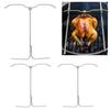 Turkey Hanger Hook for Pit Barrel Cooker Stainless Steel Turkey Fryer Rack for Outdoor Cooking Patio Barbecue Camping Party