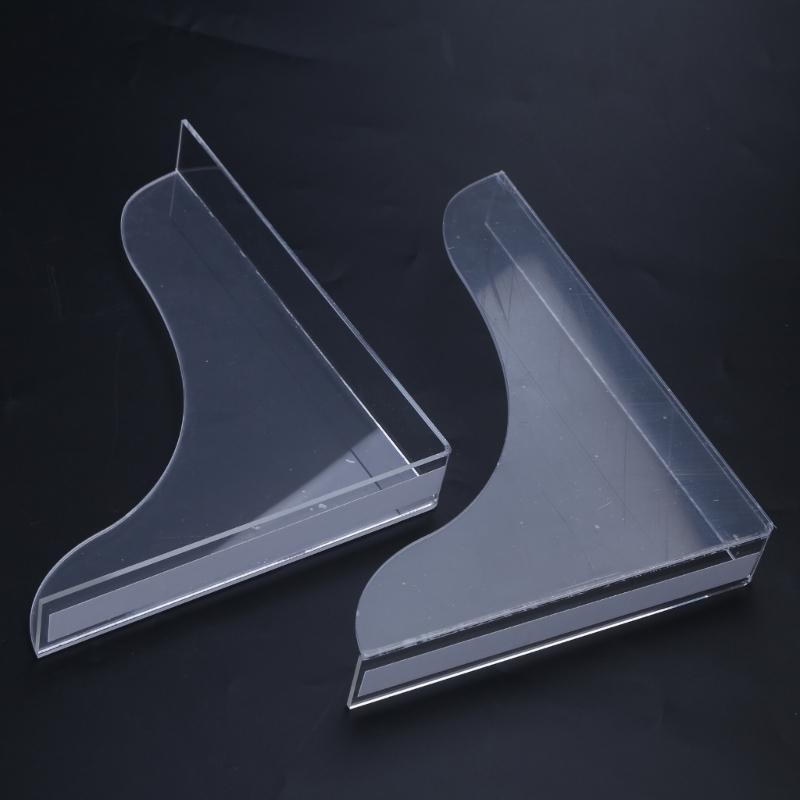 2pcs/set Bathroom Splash Cover Multipurpose Bathtub Splash Cover Supplies for School Office Dormitory Countertop
