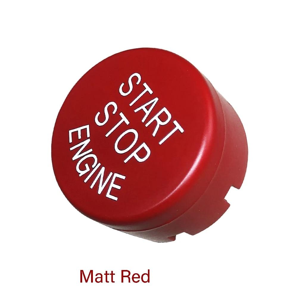 Start-Stopp-Motor Ein Schlüssel zum Starten der Motor-Startknopfabdeckung für BMW F-Chassis F20 F30 F34 F10 F48 F52 F15 F16 F25 F26 mit AUS