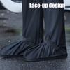 Elastic Band Shoe Covers Reusable Non Slip Waterproof Shoe Covers Over The Knee Rain Shoe Covers for Men Women Sneakers