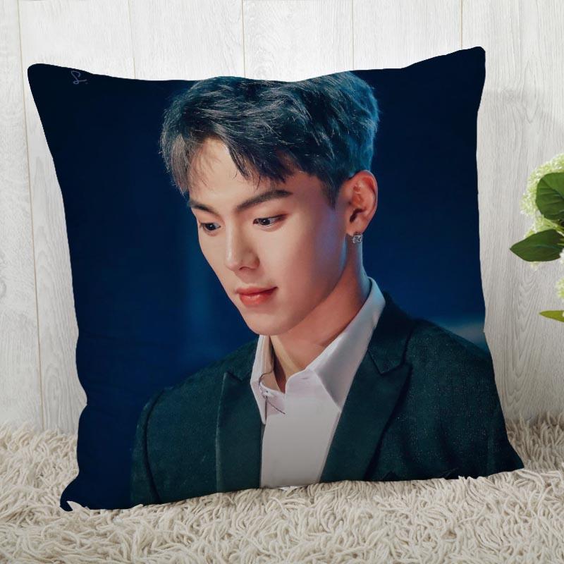 Monsta X Shownu Pillow Cover Customize Pillowcase Modern Home Decorative Pillow Case For Living Room