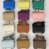 New Clogs Bag Women's Leather Light Luxury Fashion High Sense Shoulder Messenger Bag Versatile Small Square Bag
