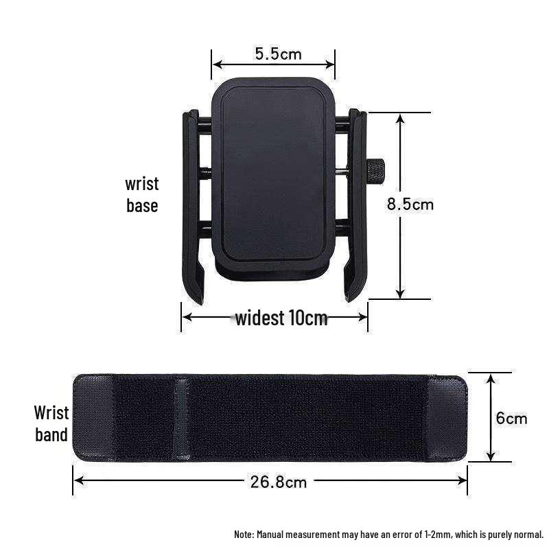 

Quick Release Wrist Phone Holder for Cycling, Streaming, and Running