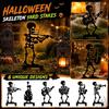 Halloween Skeleton Ground Stakes for Outdoor Decoration
