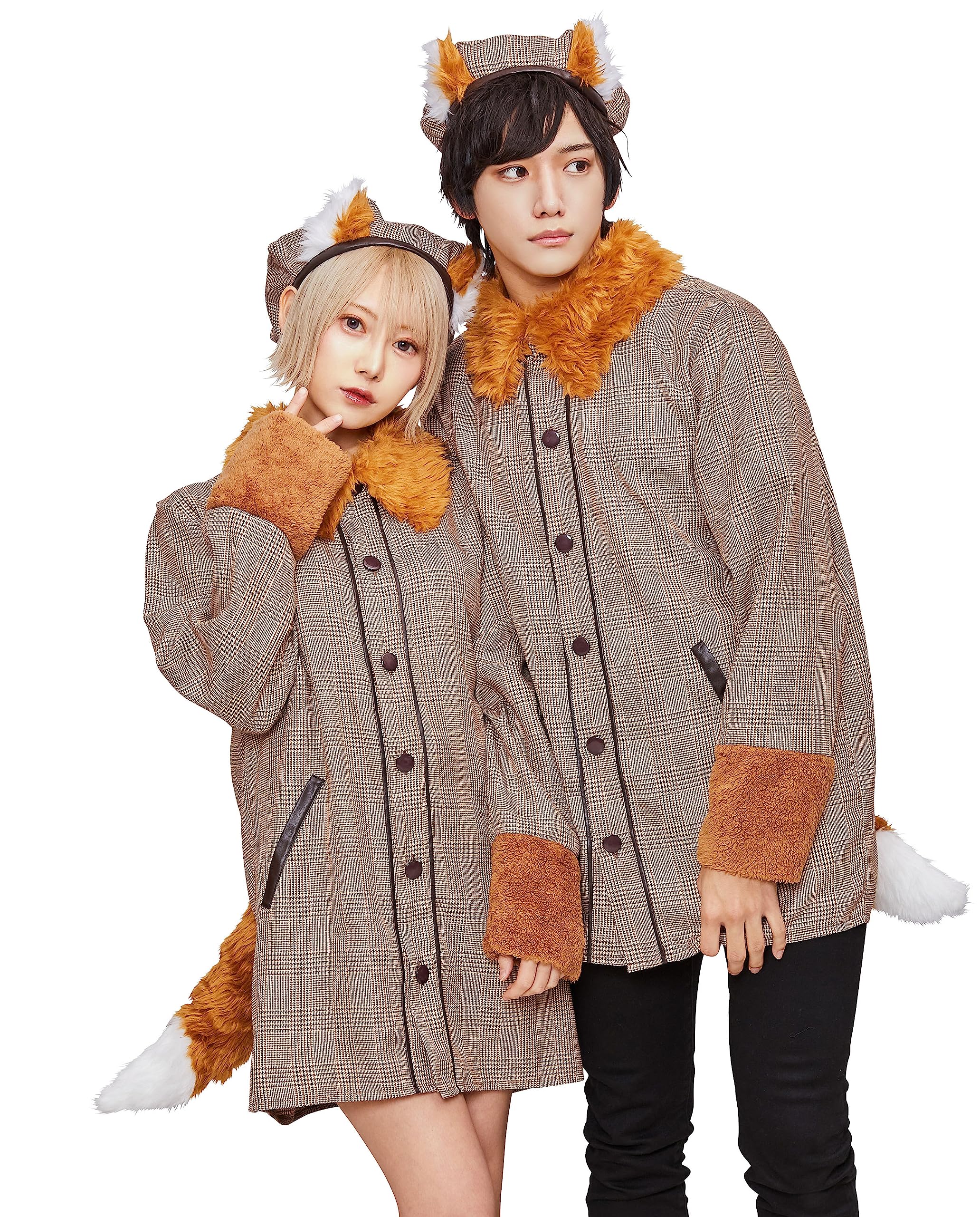 

Рубашка Clearstone Fangled Cosplay Halloween Fox Detective, Унисекс, Коричневая