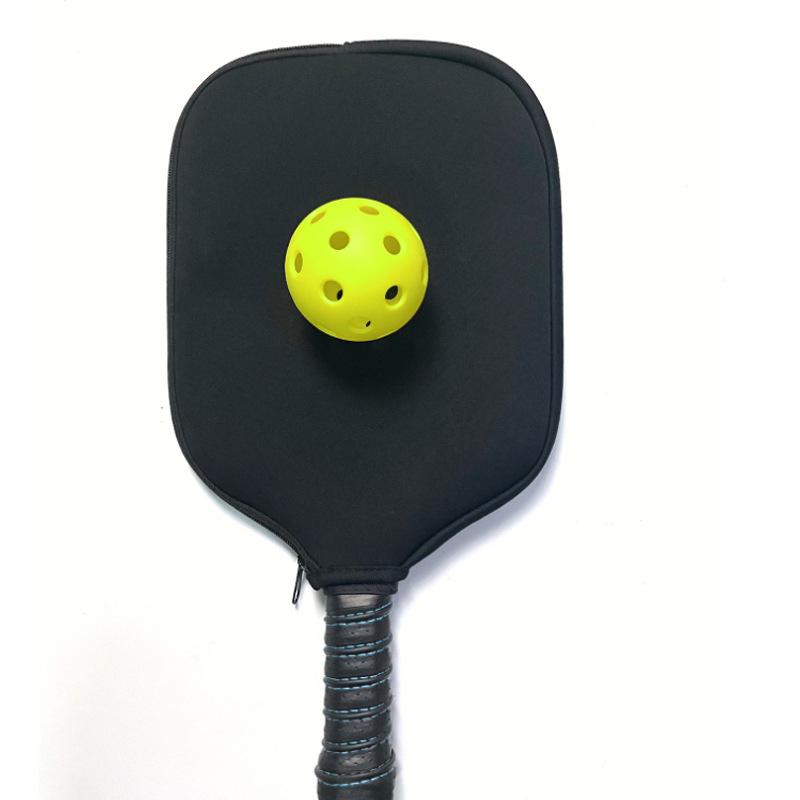 Custodia impermeabile in neoprene per racchetta da pickleball con cerniera anti-caduta