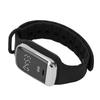 Ultrasound Repellent Watchband Time Display Temperature Monitoring USB Rechargeable Repellent Bracelet Black