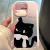INS Couple Black White Cat Candy Color Phone Case For Xiaomi 14T 15T Pro Xiaomi 17 pro max Xiaomi Mi 11 Lite 5G Shockproof Funda