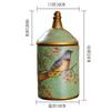 Vintage Ceramic Storage Jars Kitchen Sugar Jar Tea Can Enamel Moisture-proof Tea Jar Storage Jar, Antique Household Ornament
