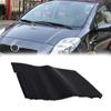 1 pair Plastic Car Wrap Corner Trim Black Cowl Cover Trim for Toyota Yaris 4 Doors 2006-2010