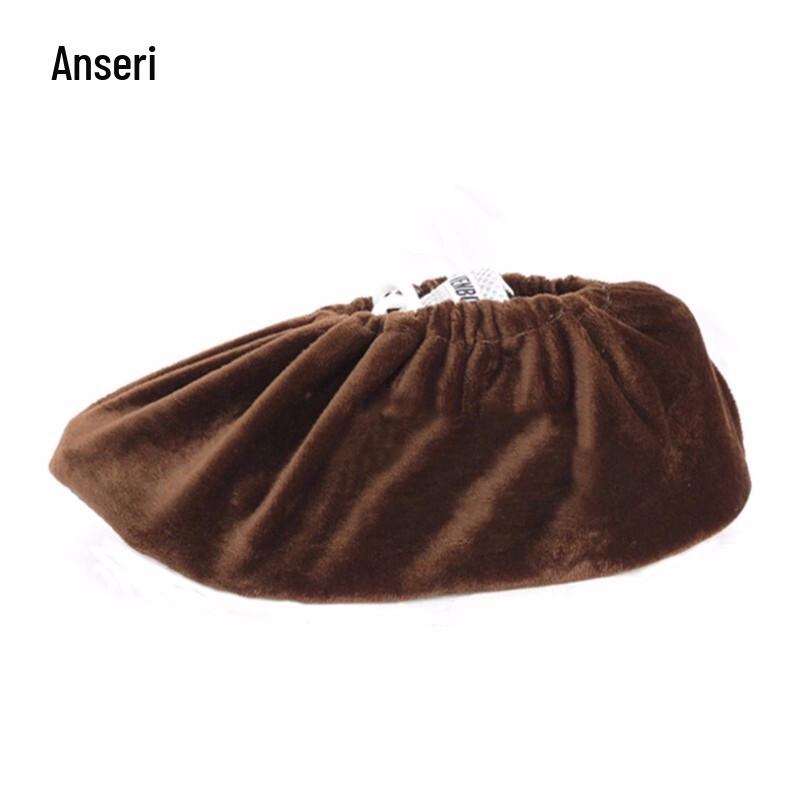 Ansairui Reusable Anti-Slip Flannel Shoe Covers