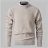 Men S Casual Half Turtleneck Fleece Thick Knit Sweater